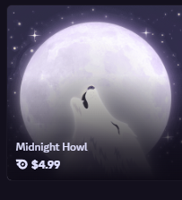 Midnight Howl | profile effect | 4.99$