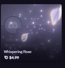 Whispering rose | profile effect | 4.99$