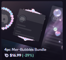 Mer - bubbles bundle | 16.99$