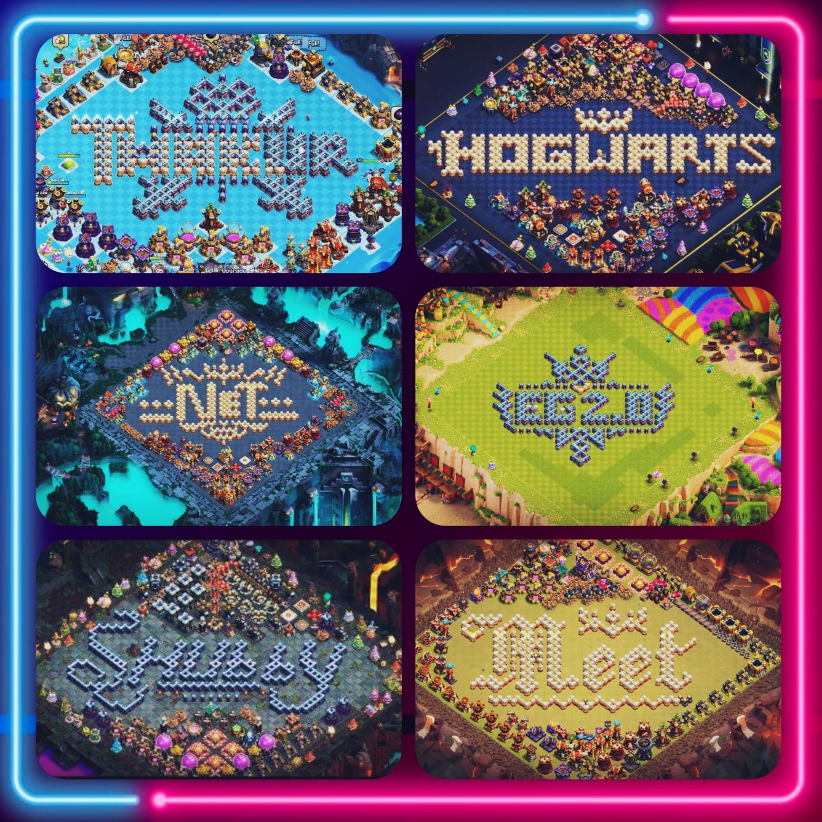 🔥👑 ULTIMATE CUSTOM NAME BASE DESIGNING 💎 Any Town Hall • 🎨 Any Font • 🖌️ Any Style • ⚡ Fully Personalized🏆 Make Your Base Unique & Stand Out! 🌟💯