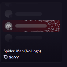 spiderman | nameplate