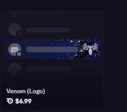 venom | nameplate