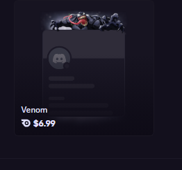 venom frame