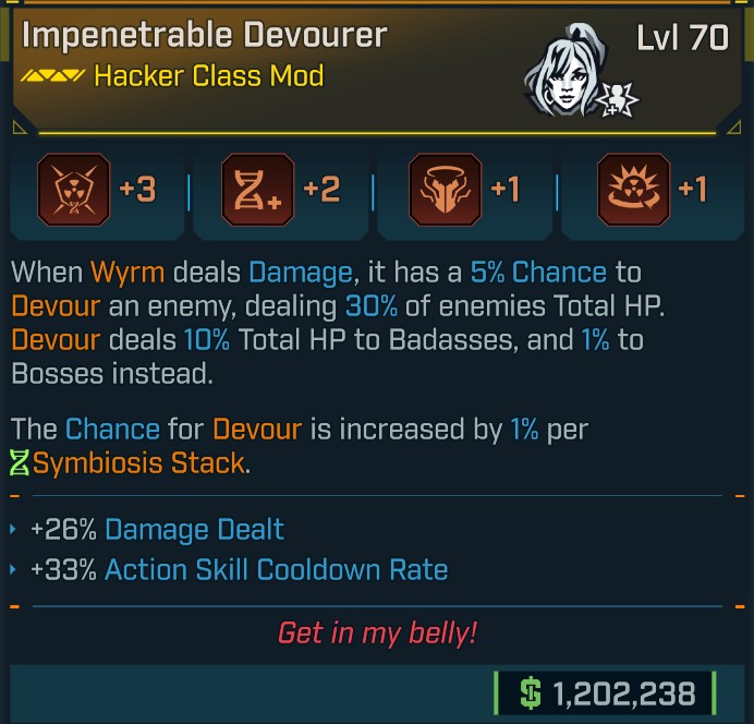 ⭐[META ROLL] L70 DEVOURER - SEE IMAGE FOR STATS⭐