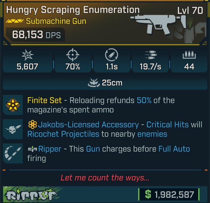 ⭐[GOD ROLL] L70 ENUMERATION - SEE IMAGE FOR STATS⭐