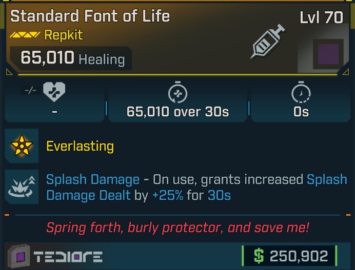 ⭐[META ROLL] L70 FONT OF LIFE - SEE IMAGE FOR STATS⭐