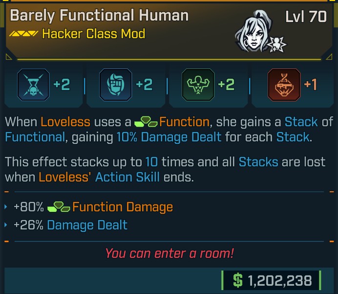⭐[META ROLL] L70 FUNCTIONAL HUMAN - SEE IMAGE FOR STATS⭐