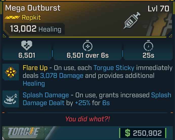 ⭐[META ROLL] L70 OUTBURST - SEE IMAGE FOR STATS⭐