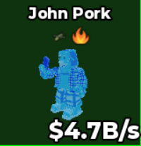 4.7b/s Diamond John Pork