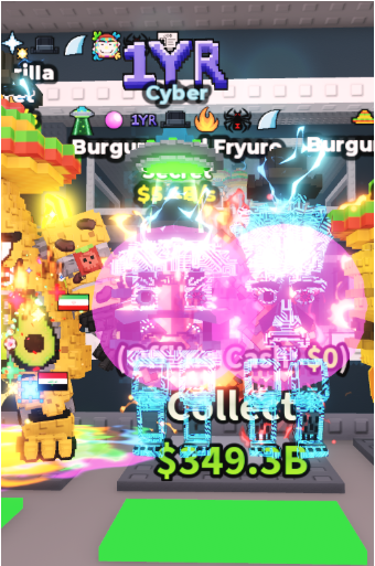 CYBER BURGURO AND FRYURO 5.4B/S (UFO + 6 TRAITS) – STEAL A BRAINROT – FAST DELIVERY & TRUSTED #N7VL4X