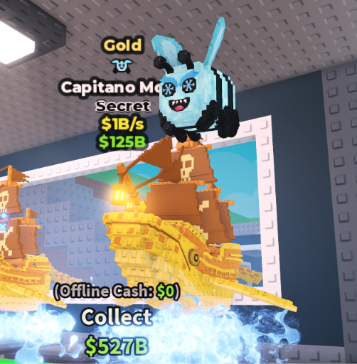 Capitano Moby 1B/s ICE BEE rare trait