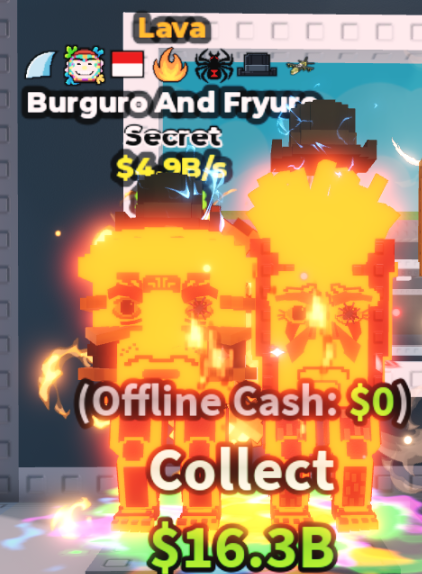 LAVA BURGURO AND FRYURO 4.9B/S (SPIDER + 6 TRAITS) – STEAL A BRAINROT – FAST DELIVERY & TRUSTED #K4XP7M