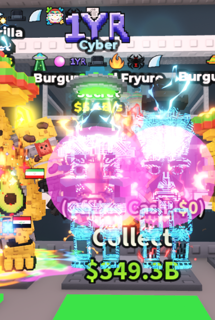 CYBER BURGURO AND FRYURO 5.4B/S (UFO + 6 TRAITS) – STEAL A BRAINROT – FAST DELIVERY & TRUSTED #N7VL4X