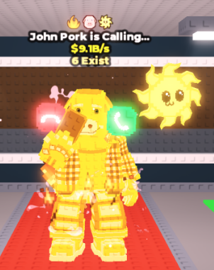 9.1B GOLD JOHN PORK