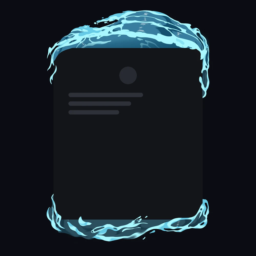 Discord Ocean Profile Frame 🎁 | Gift Link | Instant