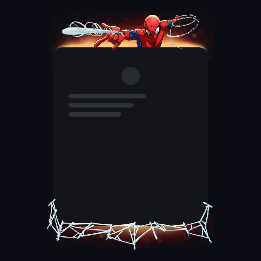 Discord Spider-Man Profile Frame 🎁 | Gift Link | Instant
