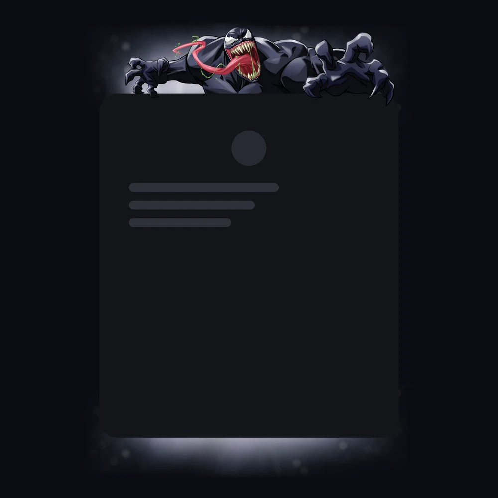 Discord Venom Profile Frame 🎁 | Gift Link | Instant
