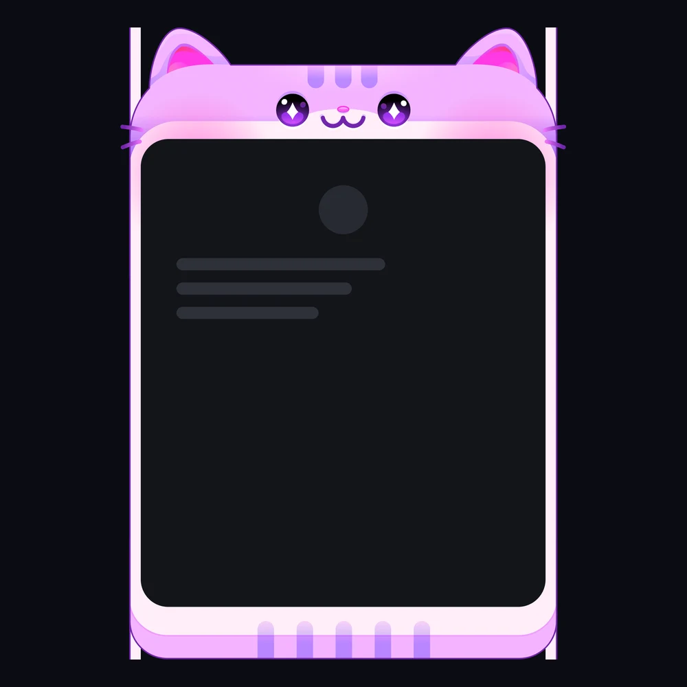 Discord Kawaii Cat Profile Frame 🎁 | Gift Link | Instant