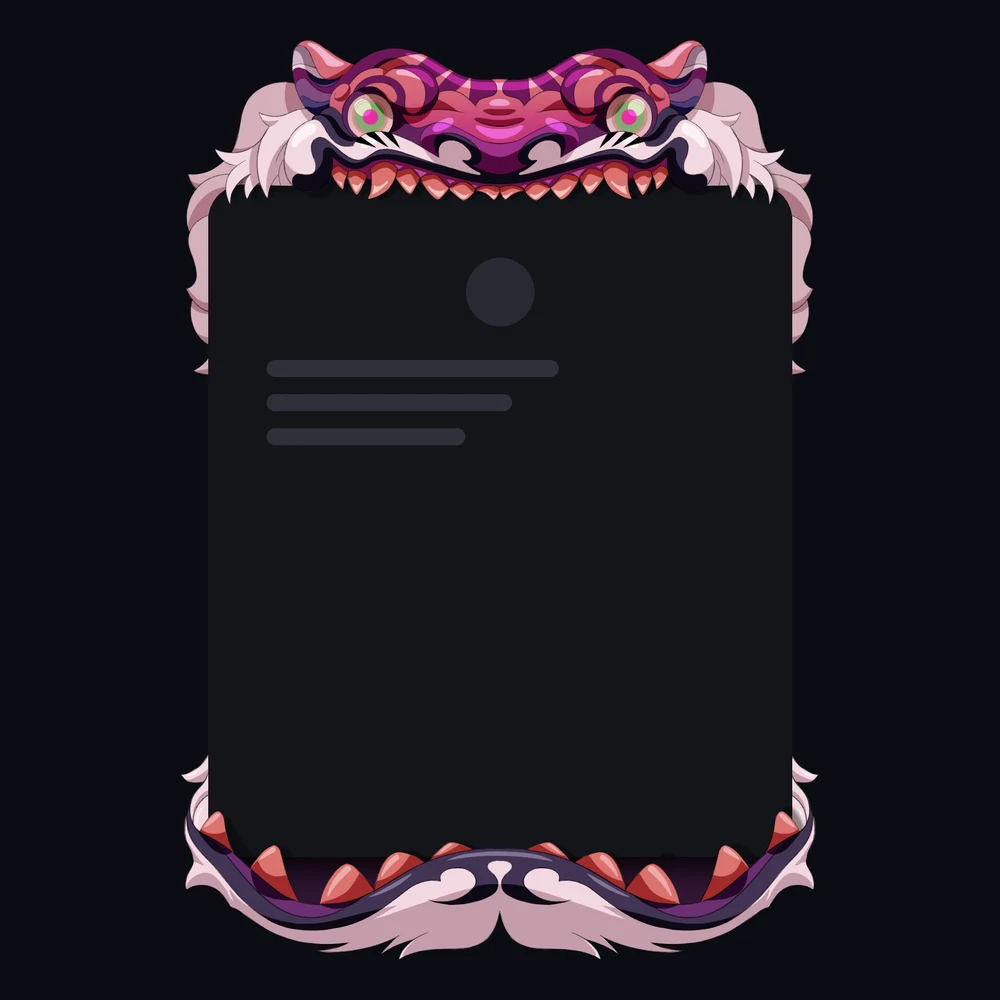 Discord Tiger Guardian Profile Frame 🎁 | Gift Link | Instant