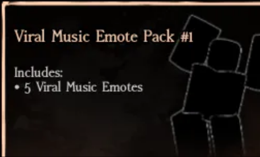Viral Music Emote Pack #1 | Forsaken