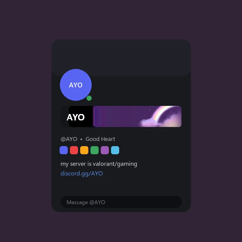 Discord Rainbow Daydreams Nameplate 🎁 | Gift Link | Instant