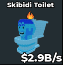 2.9B DIAMOND SKIBIDI TOILET WITH FIRE