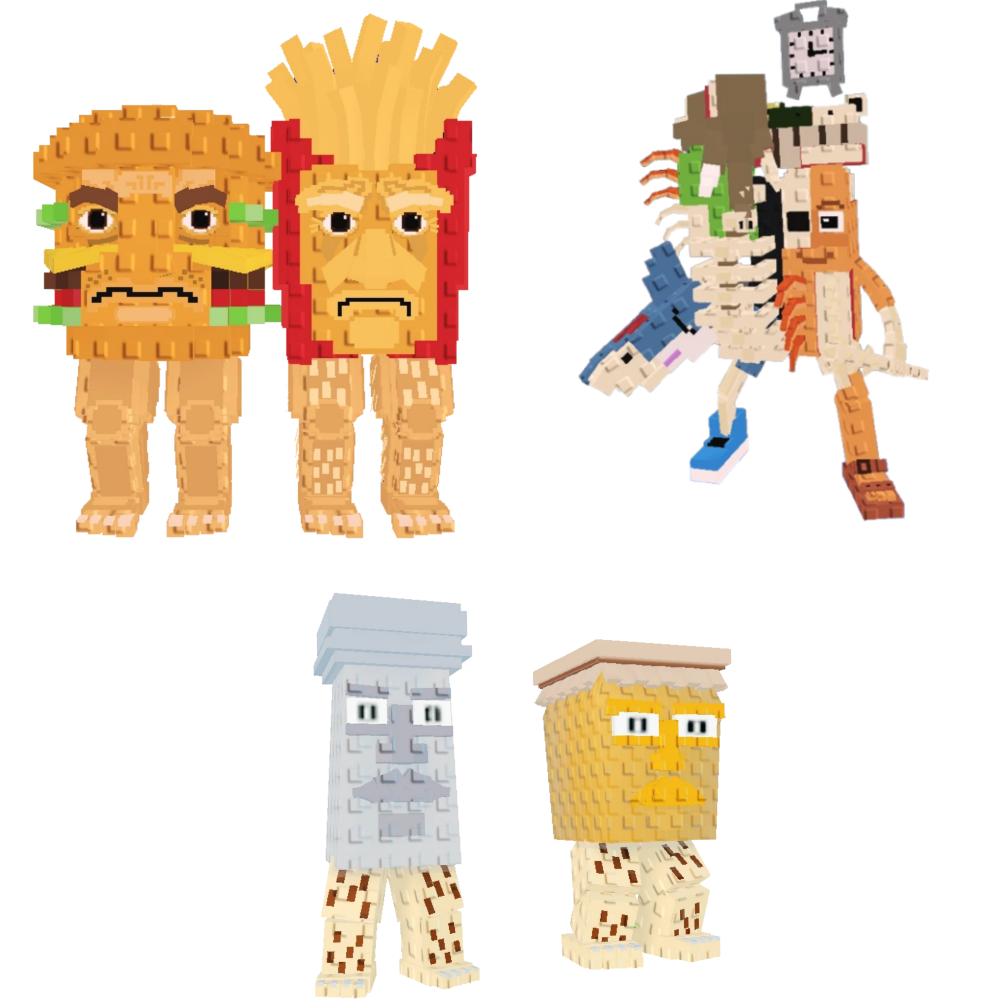[BUNDLE] - 🐎 1x Burguro And Fryuro 🐎 1x La Extinct Grande 🐎 1x Garama And Madundung