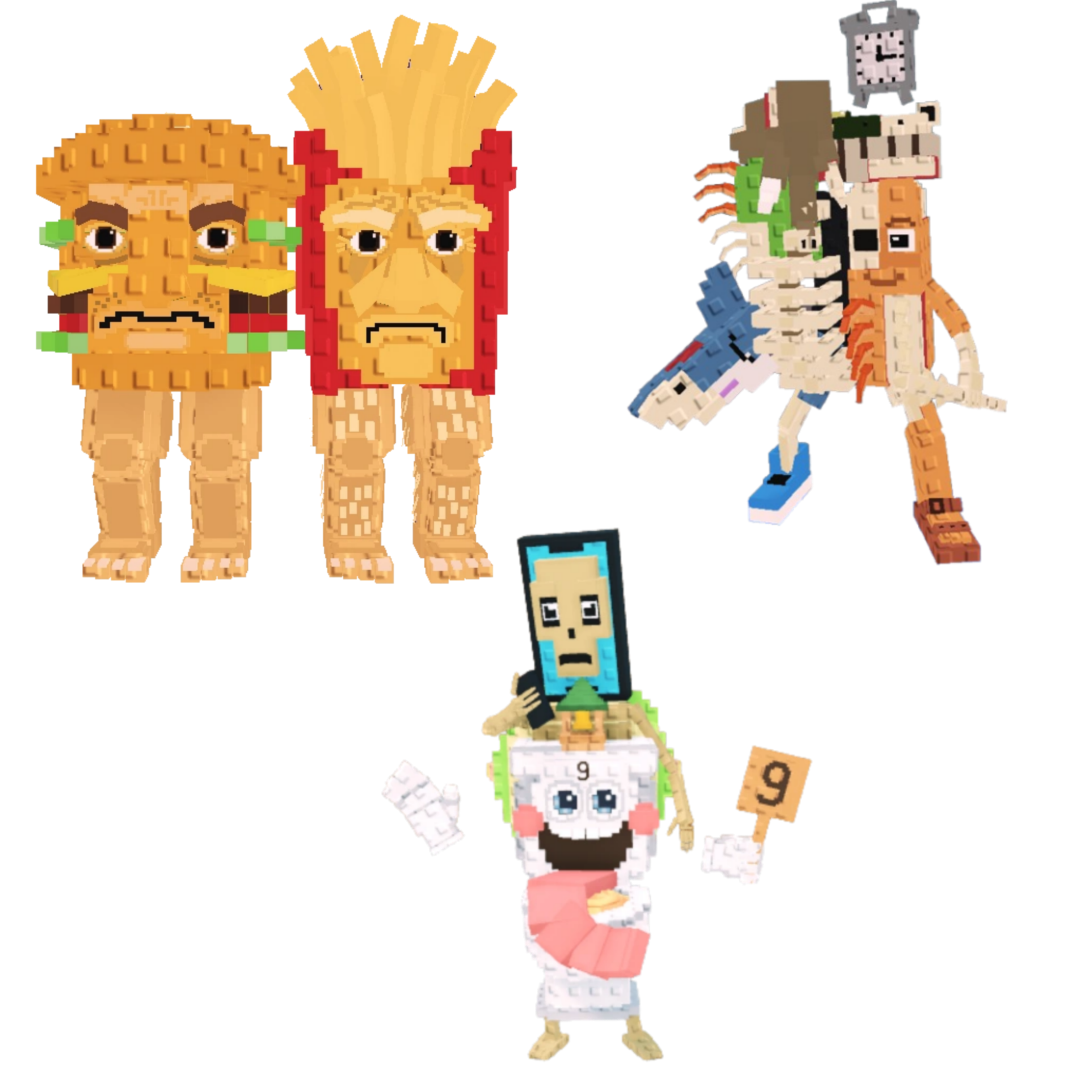 [BUNDLE] - 🦄 1x Burguro And Fryuro 🦄 1x La Extinct Grande 🦄 1x La Secret Combinasion