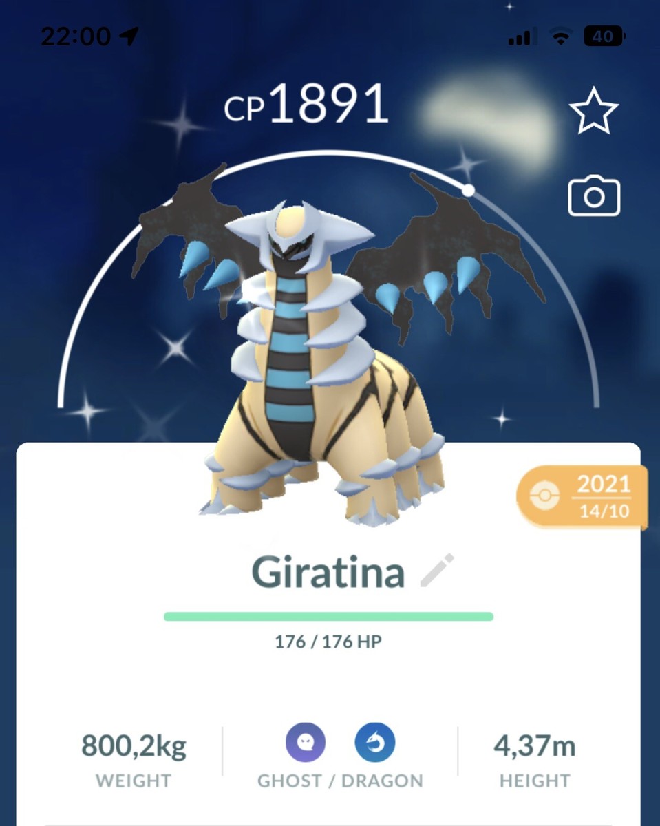 Shiny GIRATINA -Trade Registered Or Unregistered || INSTANT