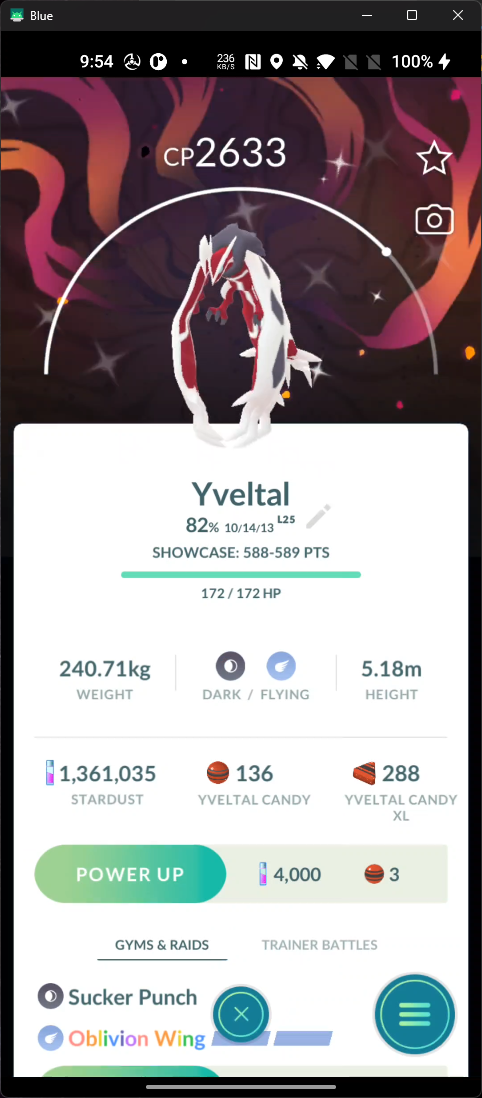 Shiny Yvetal Go Tour Kalos Special Background
