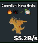 BS9525 5,2B/s Hydra Dragon Cannelloni