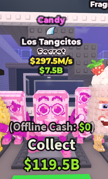 CANDY LOS TANGCITOS 297.5M/S (SHARK) – STEAL A BRAINROT – FAST DELIVERY & TRUSTED #K2QF8P