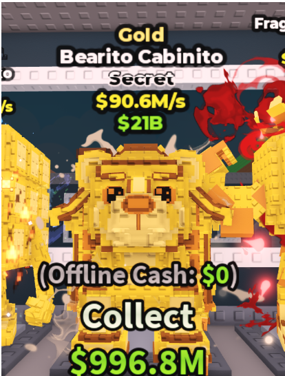 GOLD BEARITO CABINITO 90.6M/S – STEAL A BRAINROT – FAST DELIVERY & TRUSTED #Z8K3R6