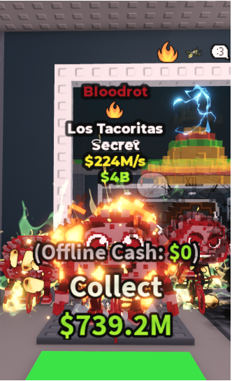 BLOODROT LOS TACORITAS 224M/S (FIRE) – STEAL A BRAINROT – FAST DELIVERY & TRUSTED #Q8M4L9