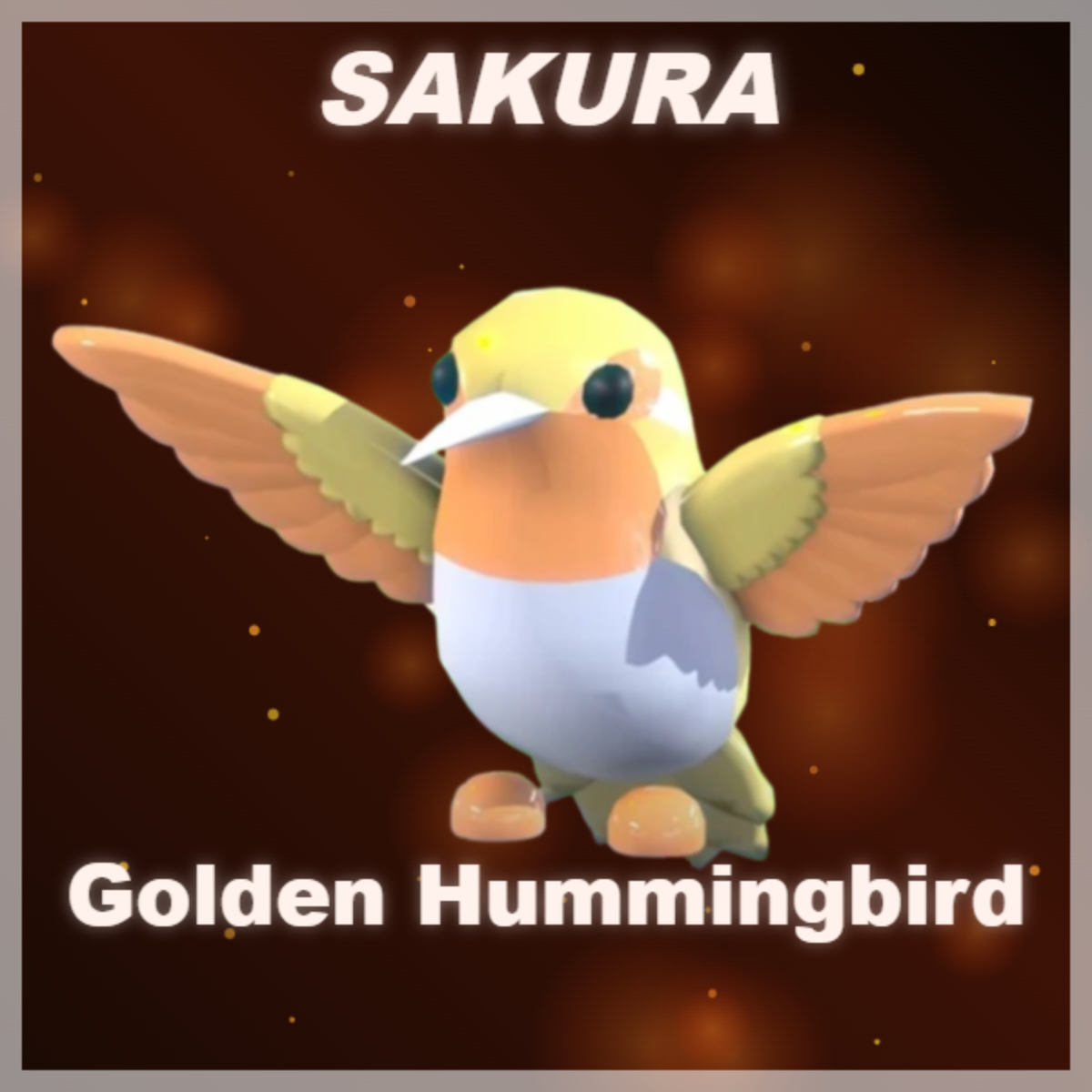 ⭐ Golden Hummingbird ⭐