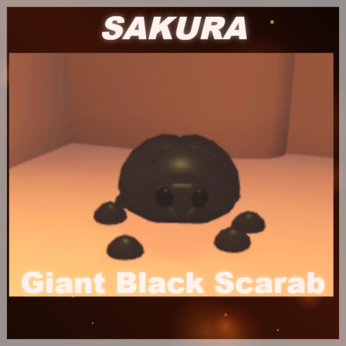 ⭐ Giant Black Scarab ⭐