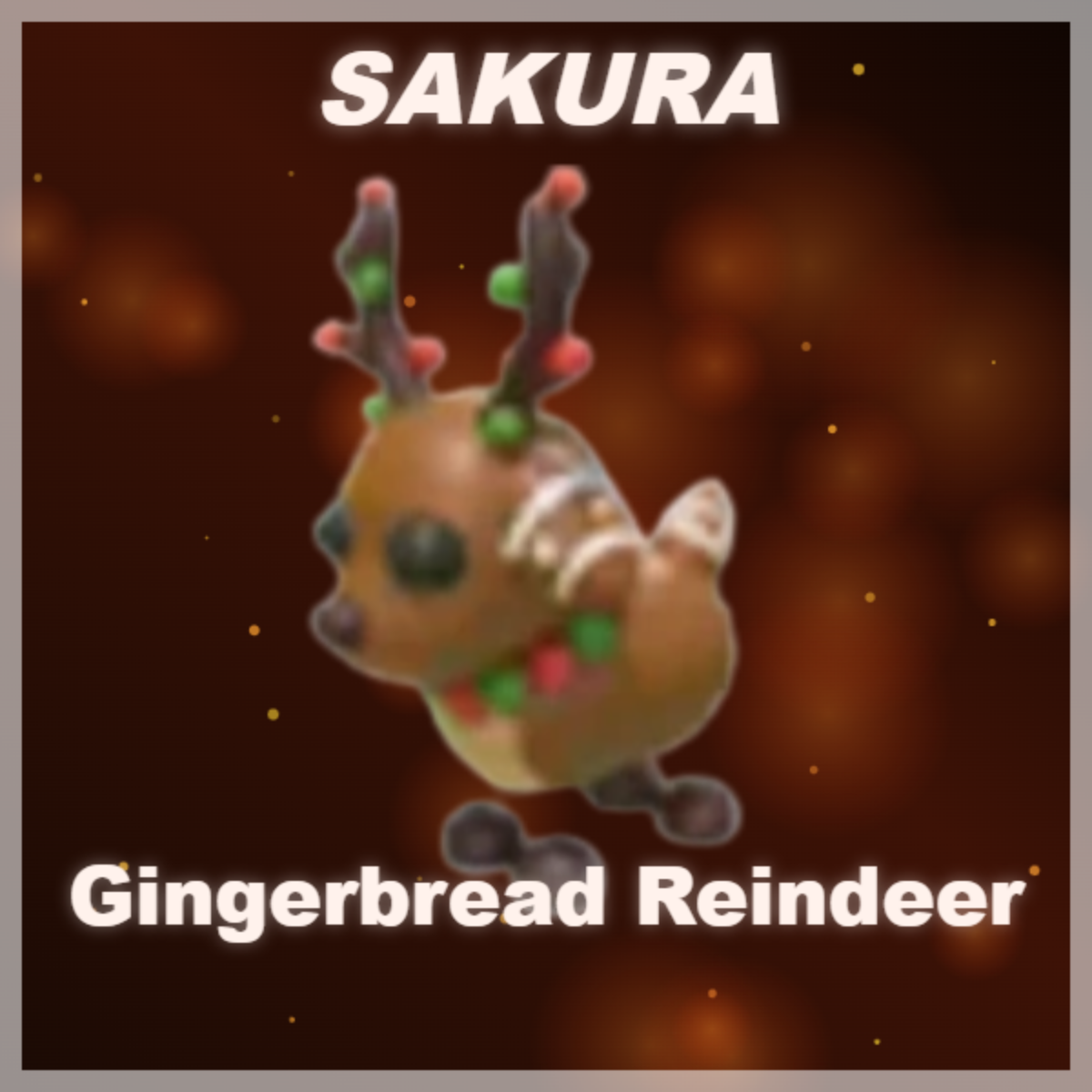 ⭐ Gingerbread Reindeer ⭐