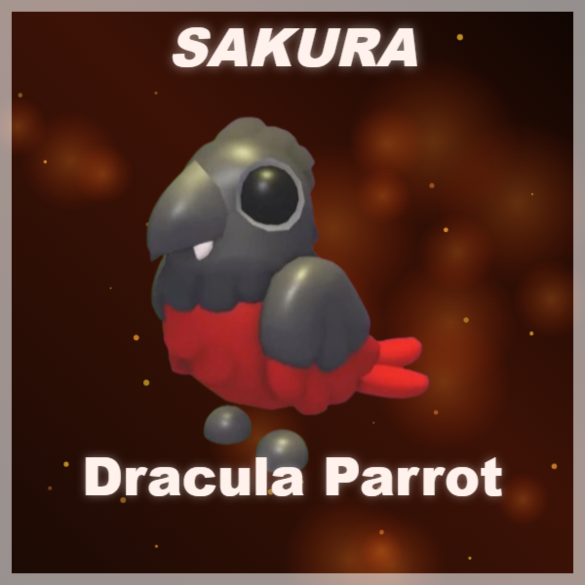 ⭐ Dracula Parrot ⭐