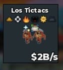 BS9557 2B/s Los tictacs