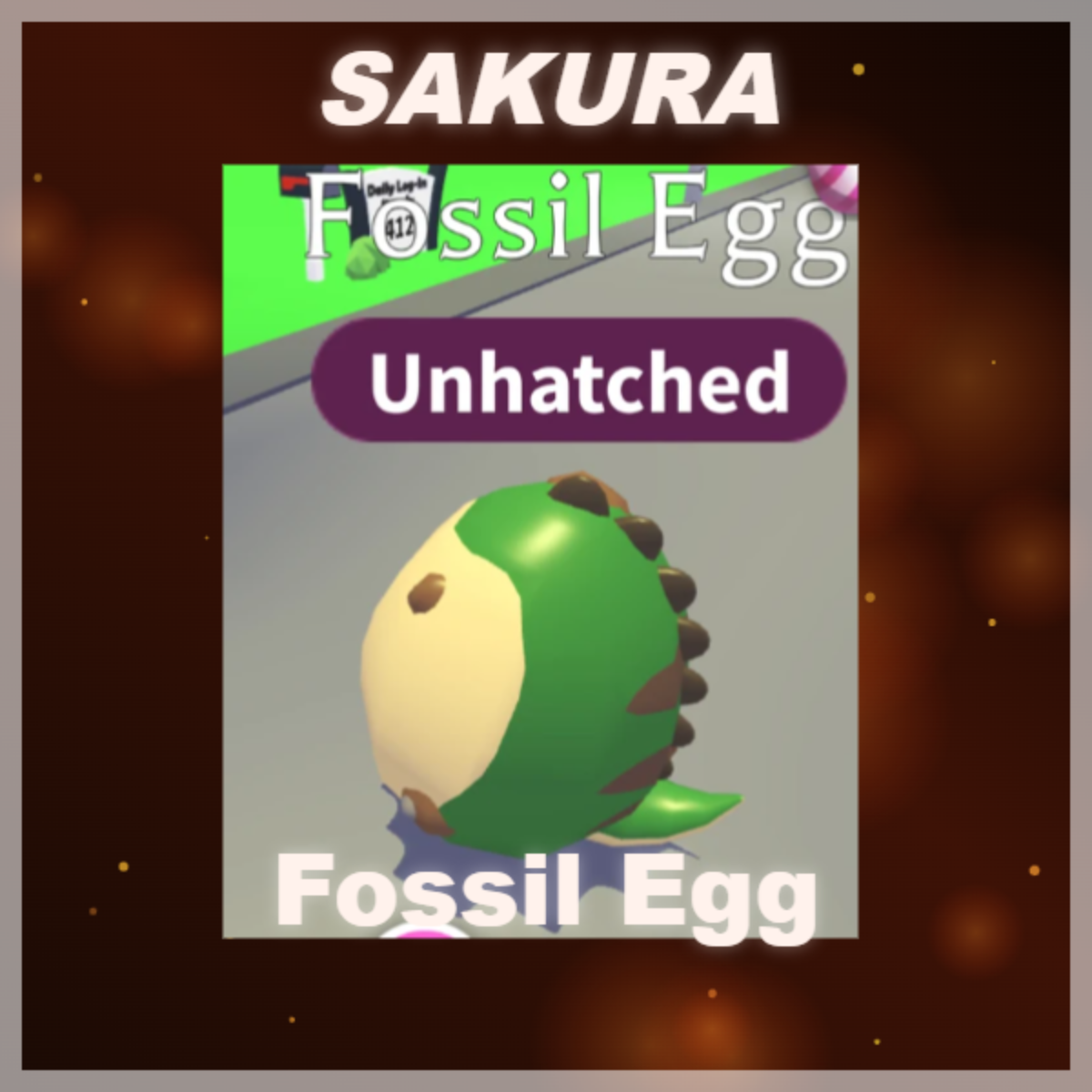 ⭐ Fossil Egg ⭐