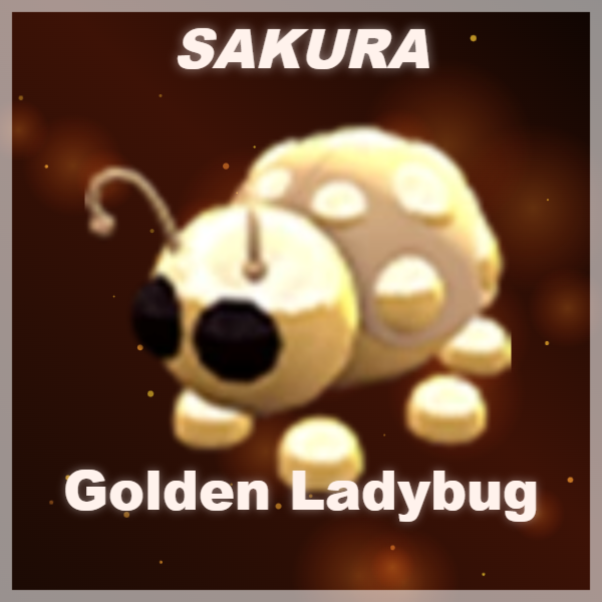 ⭐ Golden Ladybug ⭐