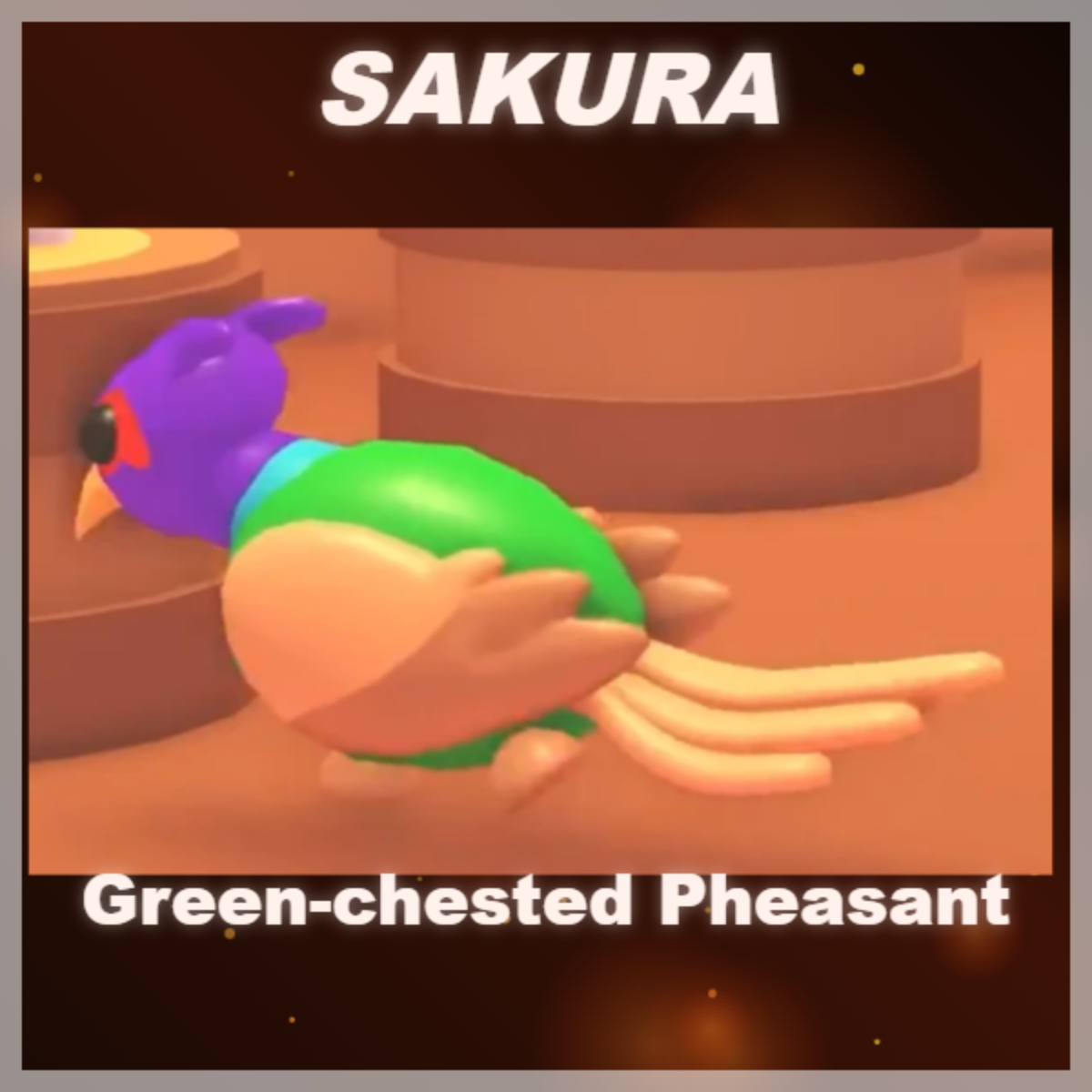 ⭐ Green-chested Pheasant ⭐