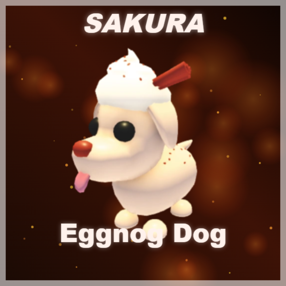 ⭐ Eggnog Dog ⭐