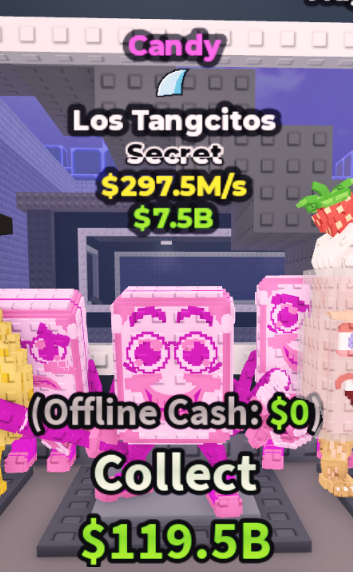 CANDY LOS TANGCITOS 297.5M/S (SHARK) – STEAL A BRAINROT – FAST DELIVERY & TRUSTED #K2QF8P