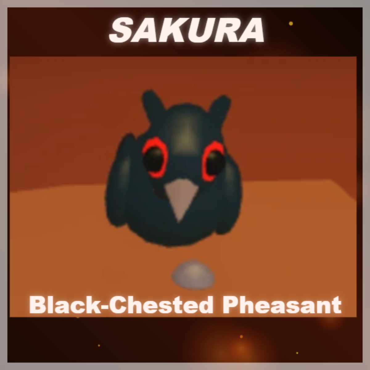 ⭐ Black-Chested Pheasant ⭐