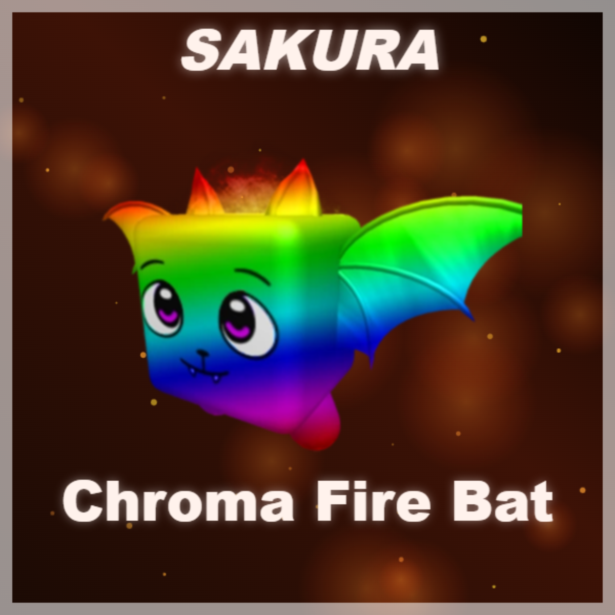 ⭐ Chroma Fire Bat ⭐
