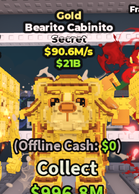 GOLD BEARITO CABINITO 90.6M/S – STEAL A BRAINROT – FAST DELIVERY & TRUSTED #Z8K3R6