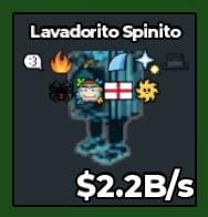 BS9606 Lavadorito Spinito Cyber 2.2B/s (10 Trait) with England and Sun Trait 🏴☀️