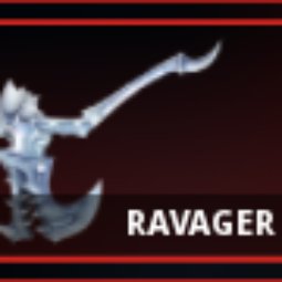 White RAVAGER AXE