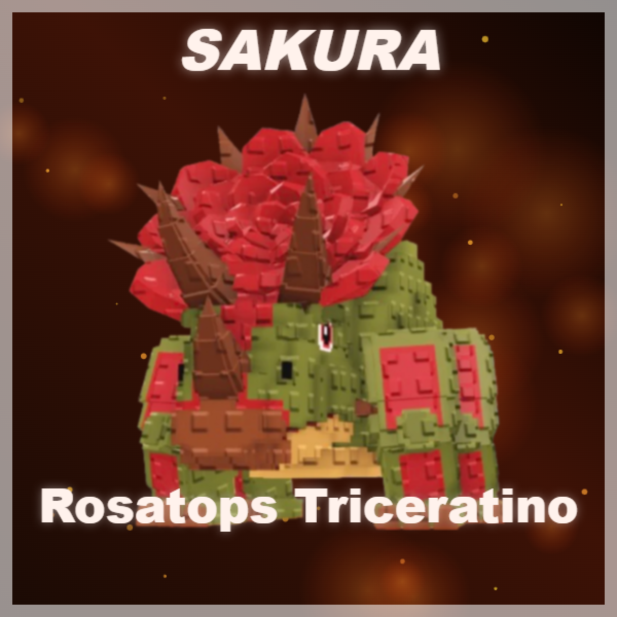 ⭐ Rosatops Triceratino ⭐